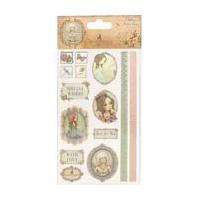 Santoro Mirabelle Adhesive Satin Tags