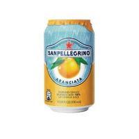 San Pellegrino Aranciata Orange 330ml Cans Pack of 24 12166832