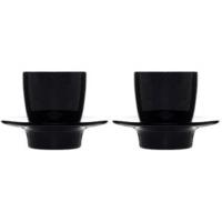 Sagaform Loop Esporesso Mug With Saucer 2-Set