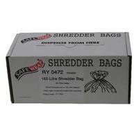 Safewrap 150 Litre Shredder Bags Pack of 50 RY0472