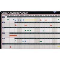 Sasco 12 Month Planner Unmounted 12MPU 20007