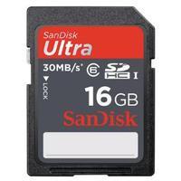 Sandisk 16GB Ultra SDHC Memory Card SDSDUN-016G-G46