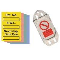 Safe Working Load Mini Tag Insert - (Pack of 20)
