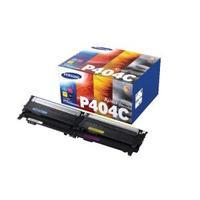 samsung p404c cyanmagentayellowblack toner cartridges pack of 4