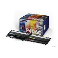 samsung clp 360365 clx 3300 black toner cartridge cyanmagentayellow