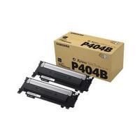 samsung p404b black toner cartridge twin pack clt p404bels