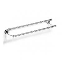 samuel heath novis double towel rail chrome 24 inch