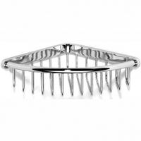 Samuel Heath N156 Corner Shower Basket, N156 Corner Basket, Standard