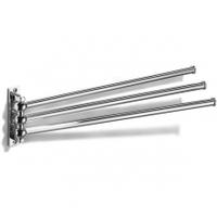 Samuel Heath Curzon Swivel Towel Rail, Swivel Towel Rail, 3 Arm