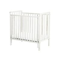 Saplings Space Saver Cot with Mattress in White