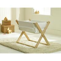 Saplings Katie Crib with Foam Mattress in Natural