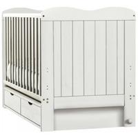 Saplings Glideaway Cot Bed in White
