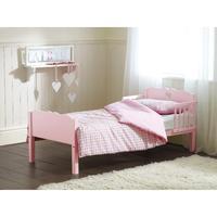 Saplings Heart Junior Bed in Pink