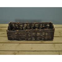 salad planter wicker surround by selections