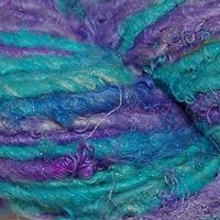 sari yarn periwinkle blue each
