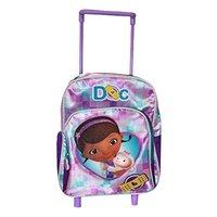 sambro doc mcstuffins backpack trolley medium purple