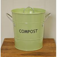 Sage Compost Caddy Pail by Eddingtons