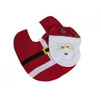 santa toilet seat cover mat