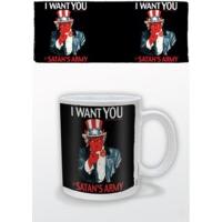 Satan\'s Army I Want You Ceramic Mug