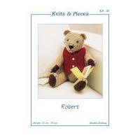 Sandra Polley Robert Teddy Bear Toy Knitting Pattern KP28 DK