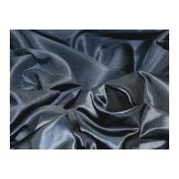 satin backed dupion dress fabric navy blue