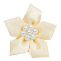 Satin Star Ribbon With Pearls Cr...