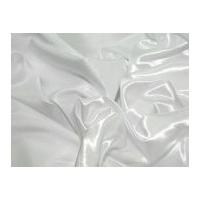 satin backed dupion dress fabric white