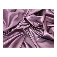 Satin Backed Dupion Dress Fabric Aubergine