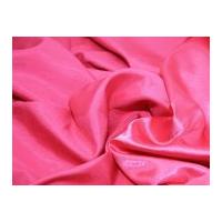 Satin Backed Dupion Dress Fabric Cerise Pink