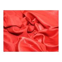 Satin Backed Dupion Dress Fabric Red