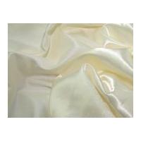 Satin Backed Dupion Dress Fabric Ivory