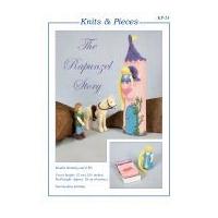 Sandra Polley The Rapunzel Story Toys Knitting Pattern KP24 4 Ply, DK