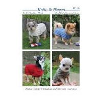 Sandra Polley Pets Small Dog Coats Knitting Pattern KP06 DK, Aran