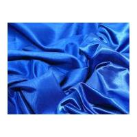 satin backed dupion dress fabric royal blue