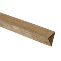 Sawn Timber Arris Rail (L)2400mm (W)75mm (T)37.5mm Of 4