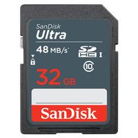 Sandisk 32GB 48MB/s Ultra SD Memory Card - SDSDUNB-032G