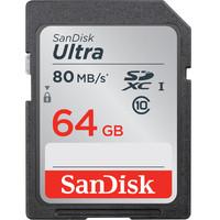 Sandisk 64GB 80MB/s Ultra SD Memory Card - SDSDUNC-064G