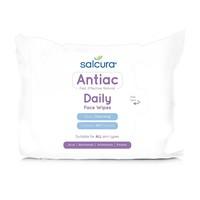 salcura antiac daily face wipes 25s
