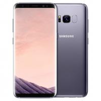 Samsung Galaxy S8 G950FD Dual Sim 4G 64GB SIM FREE/ UNLOCKED with Screen Protector for Samsung Galaxy S8 (Curved Protection Film) - Orchid Gray