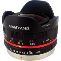 Samyang 7.5mm F3.5 Fish-eyes Lens - Black