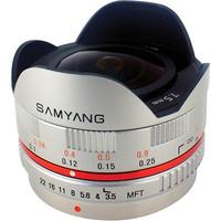 Samyang 7.5mm F3.5 Fish-eyes Lens - Silver