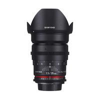 Samyang 35mm T1.5 VDSLRII Cine Lens - Fuji XF Mount