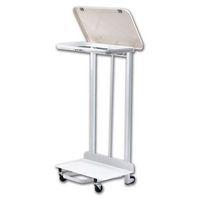 sackholder with white lid mobile pedal operated