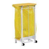 SACKHOLDER - 2 WHEEL WITH YELLOW LID (M03009)