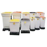 SACKHOLDER - FIRE RETARDANT 20 LITRE - COLOUR WHITE WITH YELLOW LID