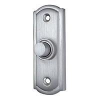 Satin Chrome Door Bell 81x31mm