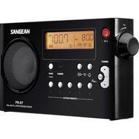 Sangean PR-D7 Portable Radio, Portable radio, FM, AM, Black