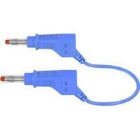 safety test lead banana jack 4 mm banana jack 4 mm 2 m blue multiconta ...