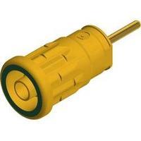 Safety jack socket Socket, vertical vertical Pin diameter: 4 mm Yellow-green SKS Hirschmann SEP 2630 S1.9 1 pc(s)