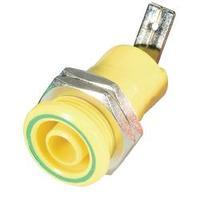 safety jack socket socket vertical vertical pin diameter 4 mm yellow s ...